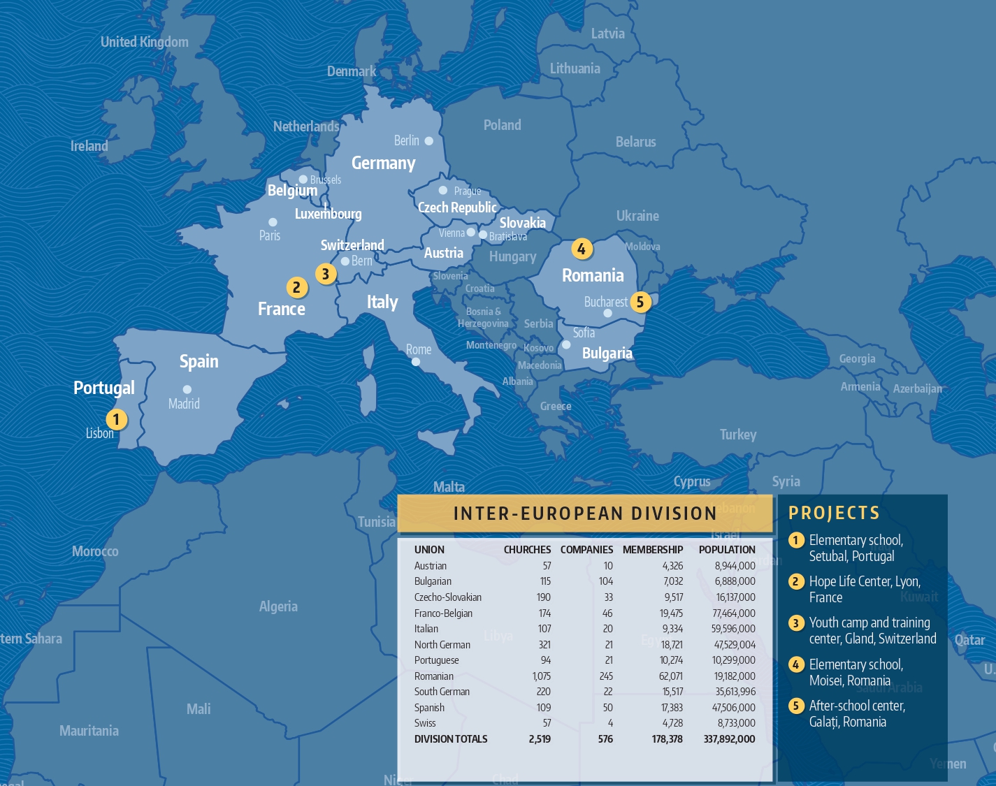 Mission map