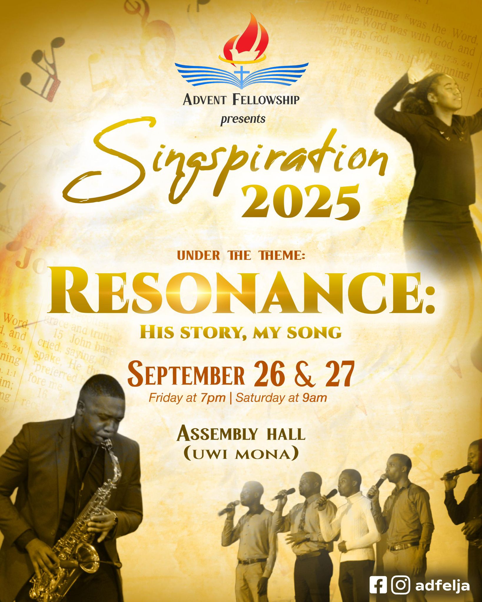 Advent Fellowship Singspiration Poster 
